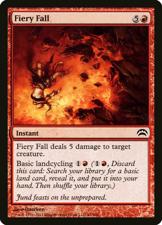Fiery Fall 43 - Planechase 2012 MTG card