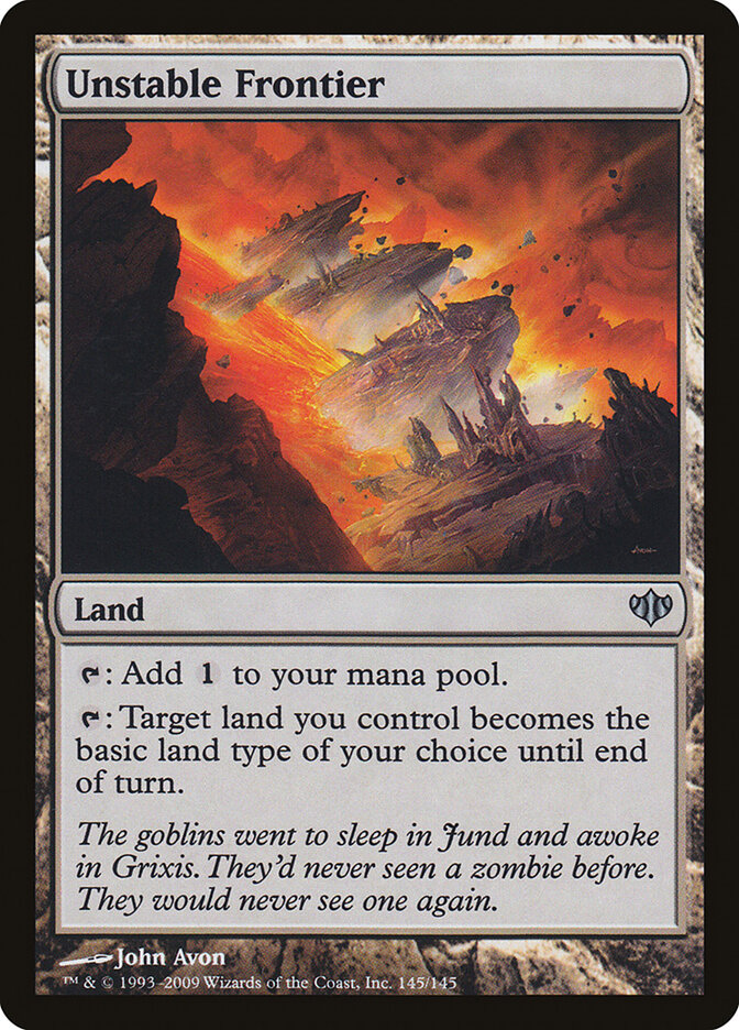 Unstable Frontier 145 - Conflux MTG card
