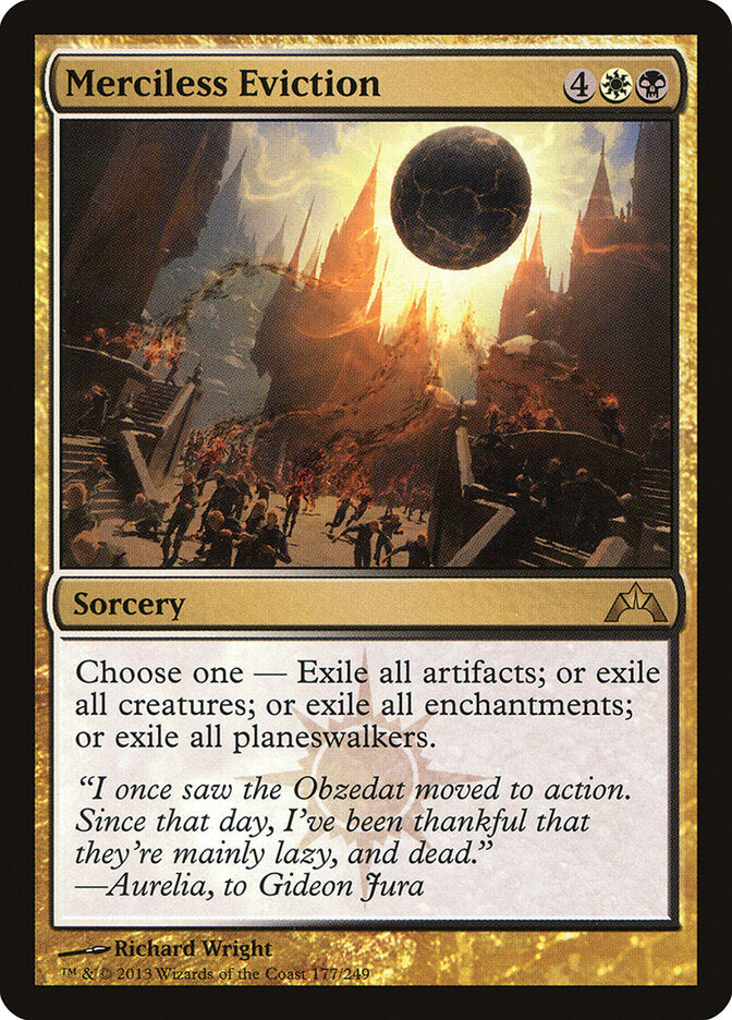 Merciless Eviction 177 - Gatecrash MTG card