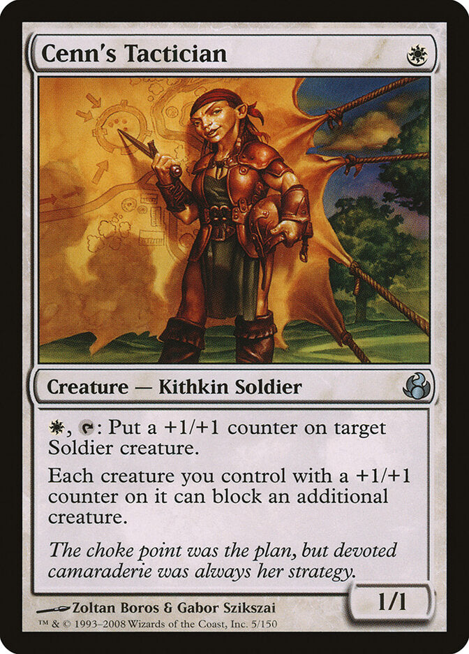 Cenn's Tactician 5 - Morningtide MTG card