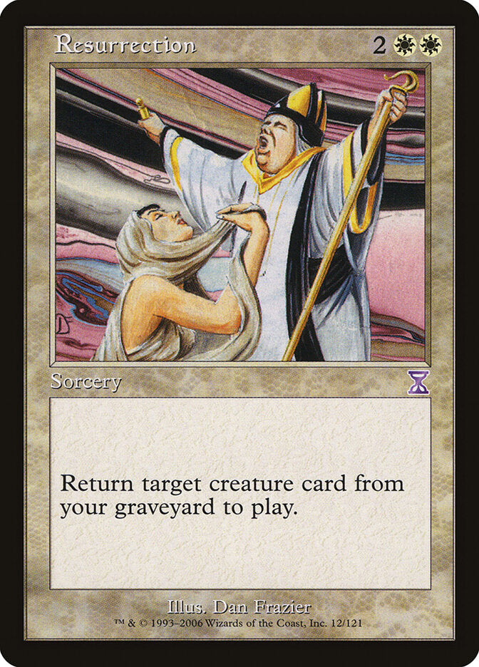 Resurrection 12 - Time Spiral Timeshifted MTG card