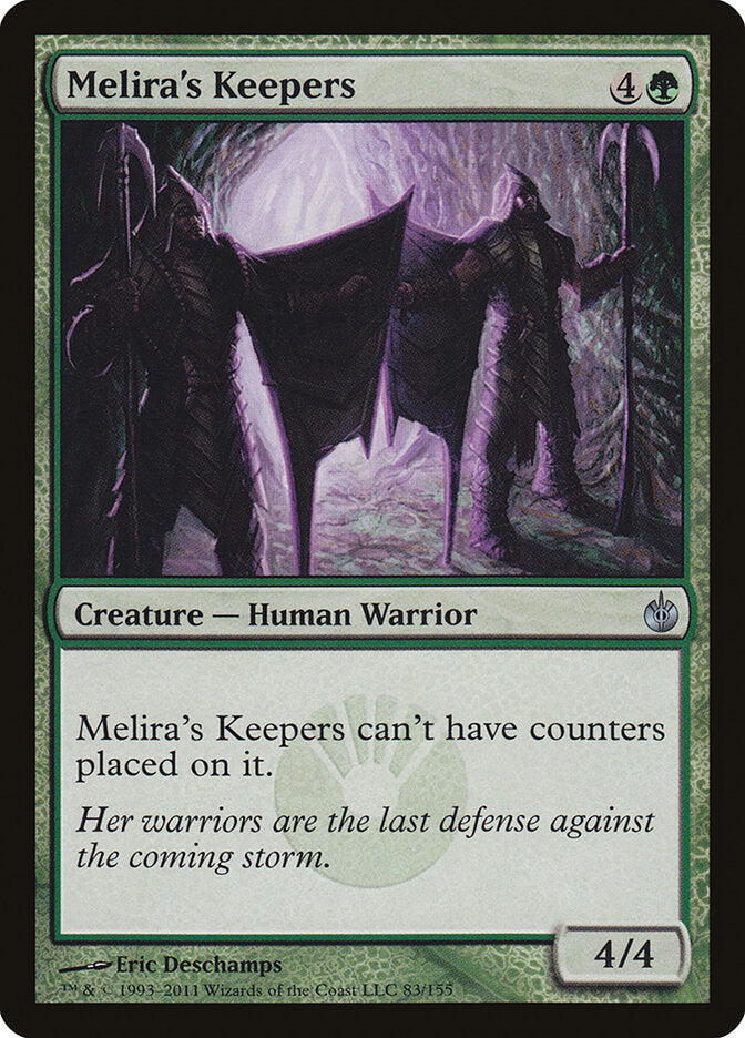 Melira's Keepers 83 - Mirrodin Besieged MTG card