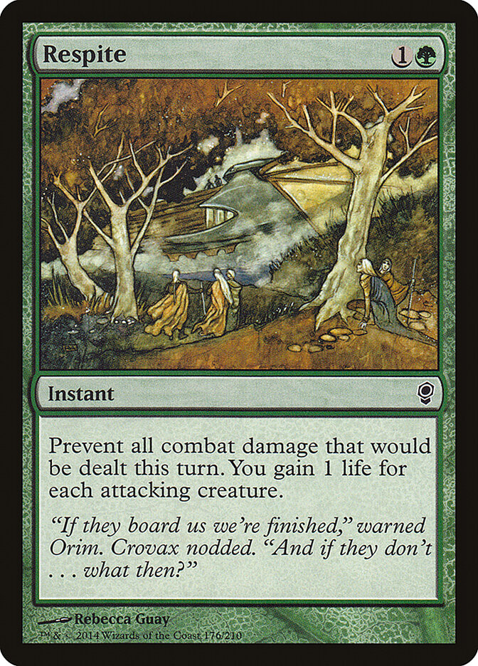 Respite 176 - Conspiracy MTG card