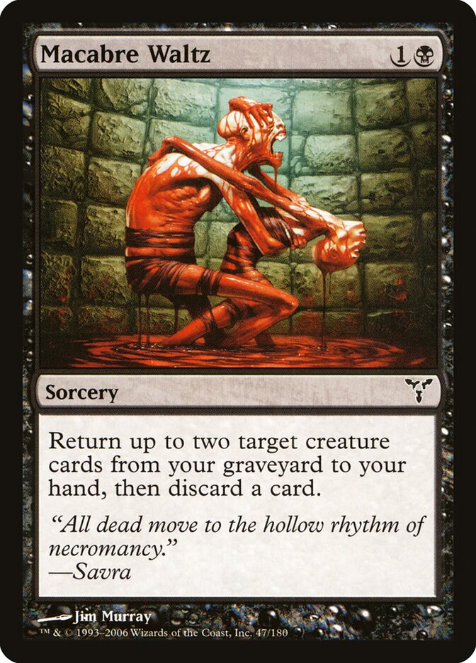 Macabre Waltz 47 - Dissension MTG card