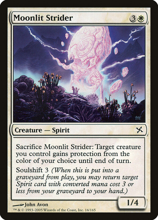Moonlit Strider 16 - Betrayers of Kamigawa MTG card
