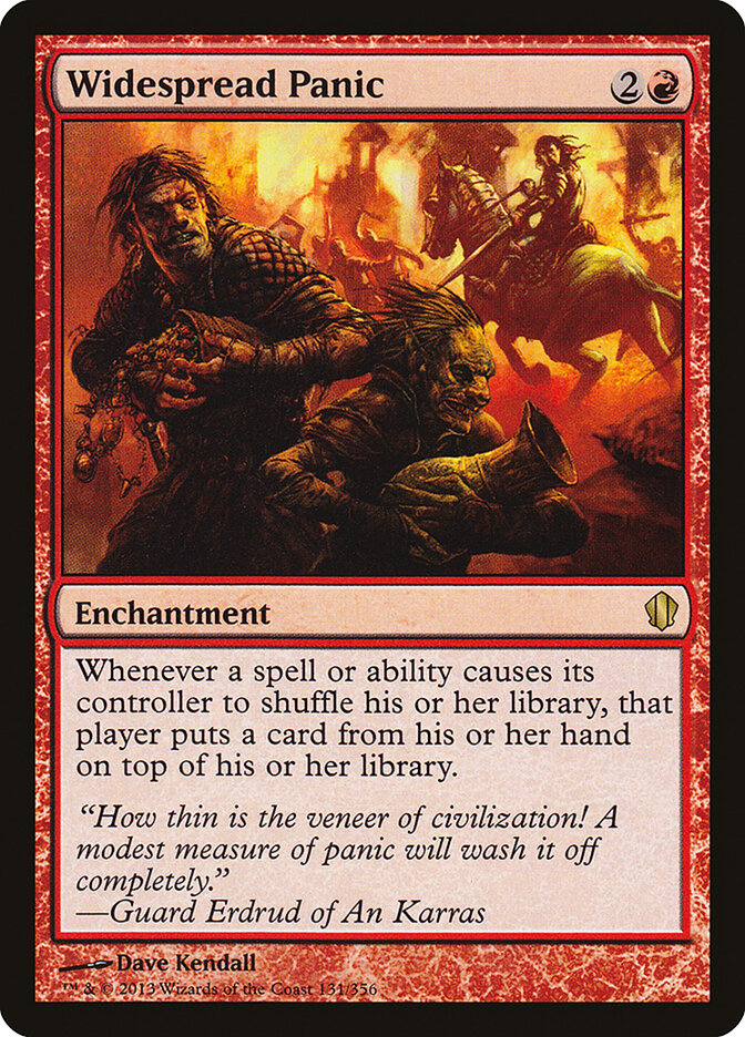 Widespread Panic 131 - Commander 2013 MTG card
