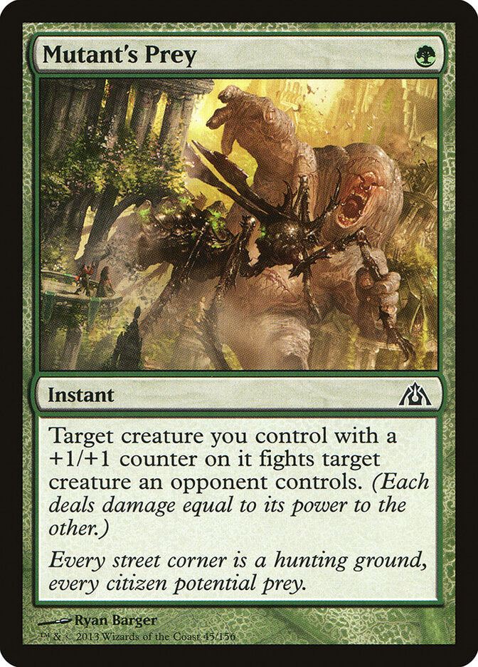 Mutant's Prey 45 - Dragon's Maze MTG card