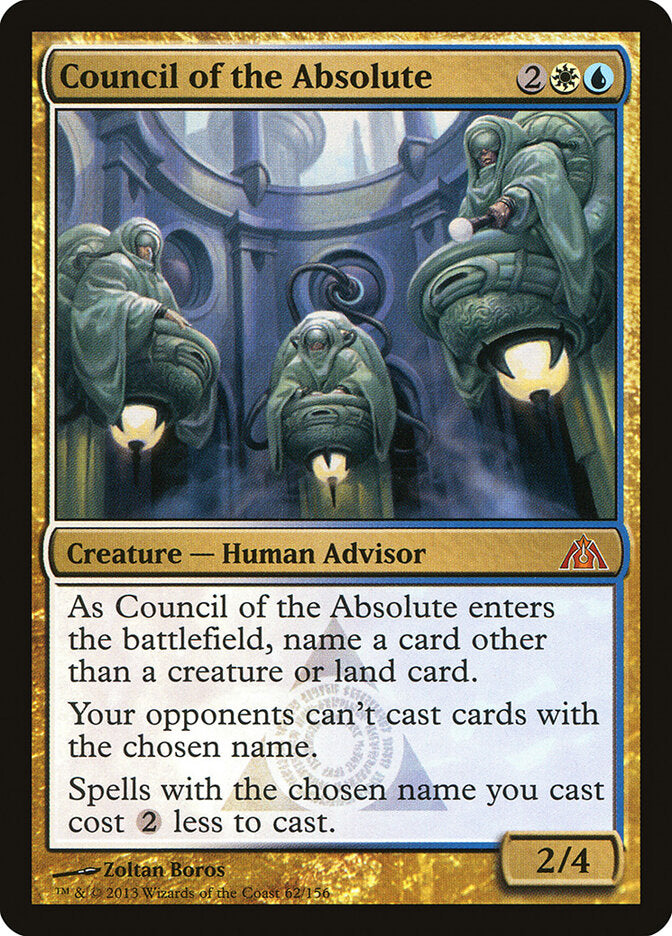 Council of the Absolute 62 - Dragon's Maze MTG card