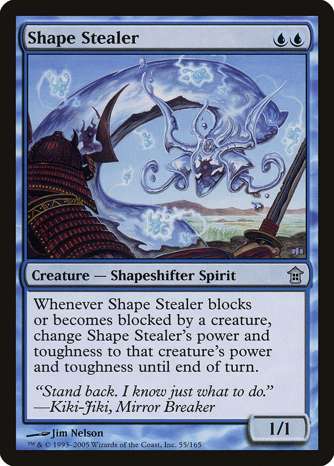 Shape Stealer 55 - Saviors of Kamigawa MTG card