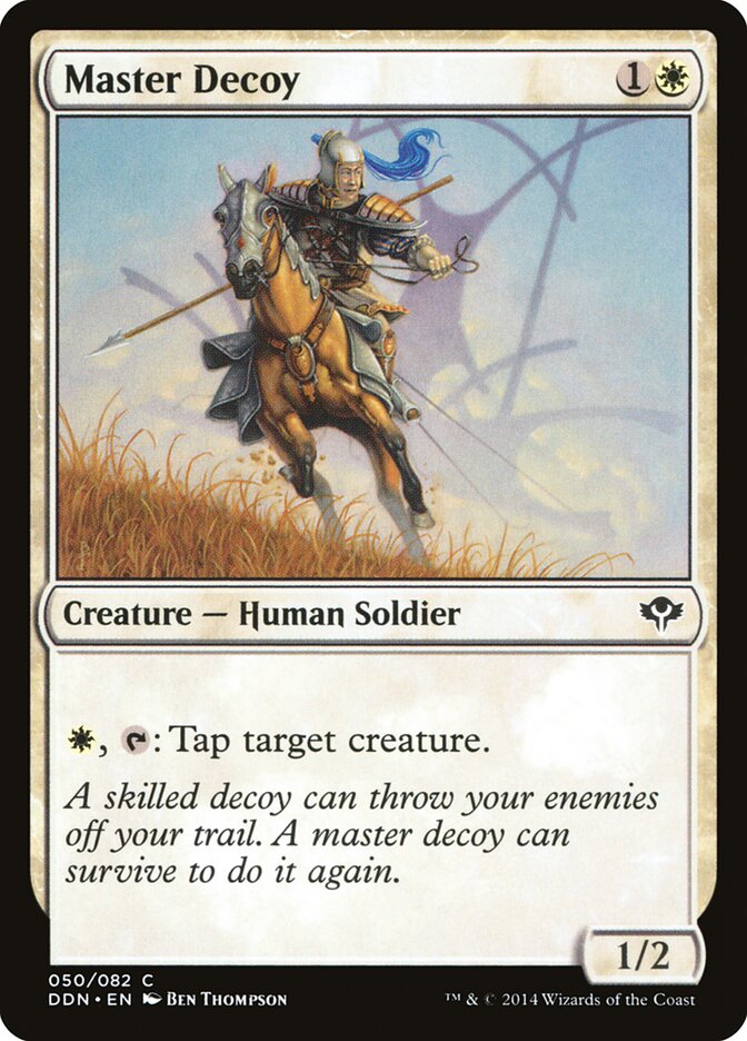Master Decoy 50 - Duel Decks: Speed vs. Cunning MTG card