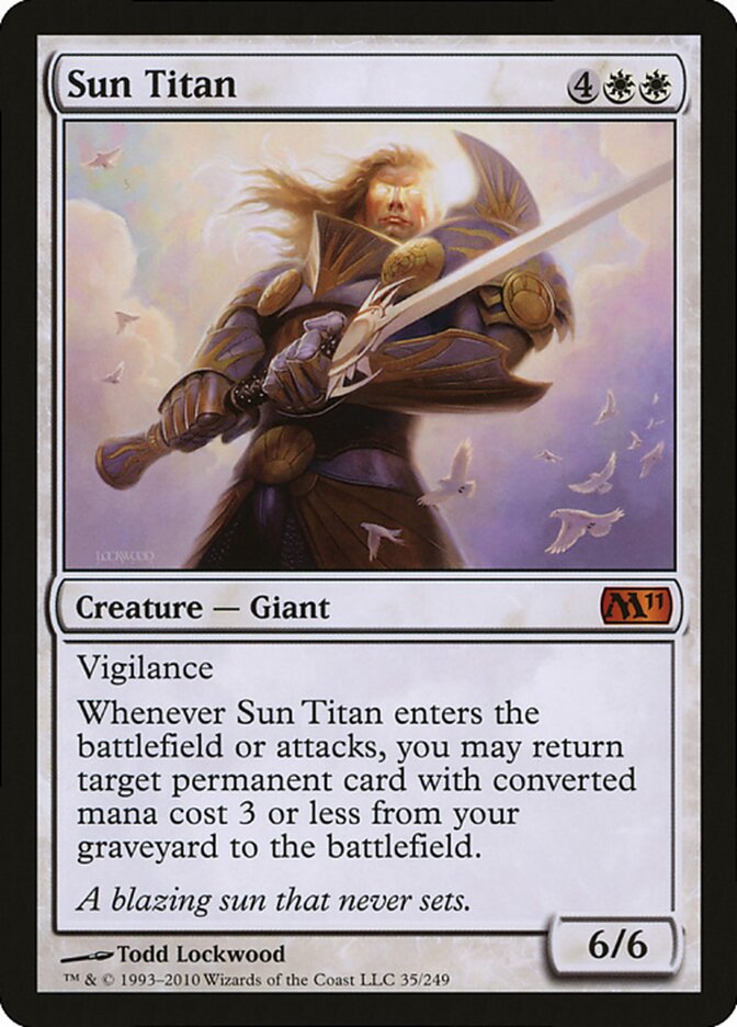 Sun Titan 35 - Magic Player Rewards 2010 MTG card