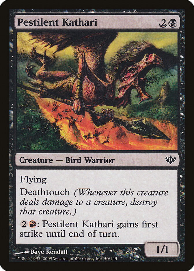 Pestilent Kathari 50 - Conflux MTG card