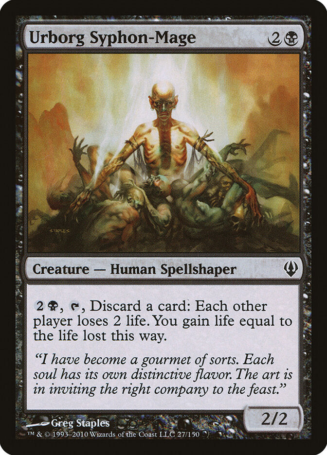 Urborg Syphon-Mage 27 - Archenemy MTG card