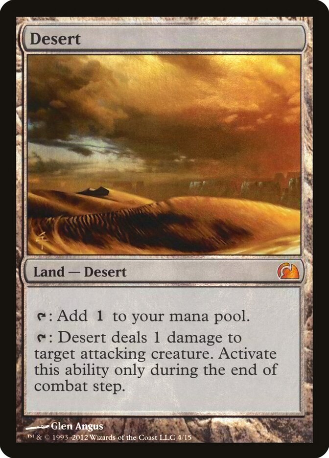 Desert 4 - From the Vault: Realms MTG card