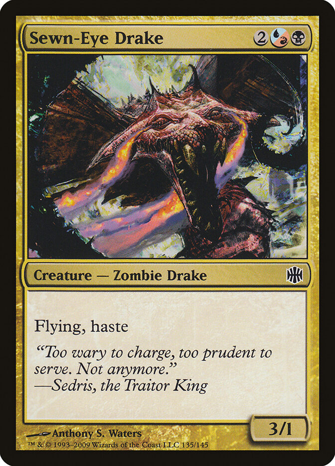 Sewn-Eye Drake 135 - Alara Reborn MTG card