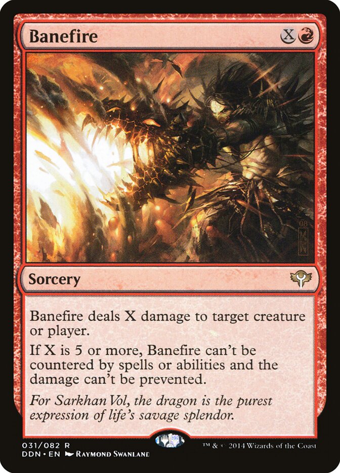 Banefire 31 - Duel Decks: Speed vs. Cunning MTG card