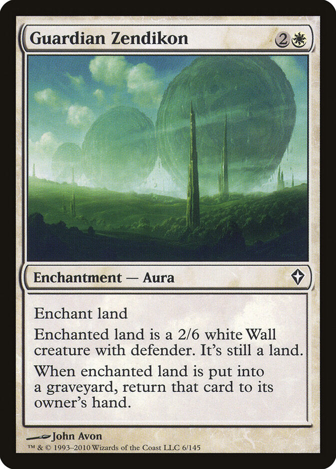 Guardian Zendikon 6 - Worldwake MTG card