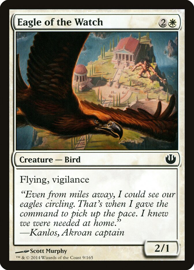 Eagle of the Watch 9 - Journey into Nyx MTG card