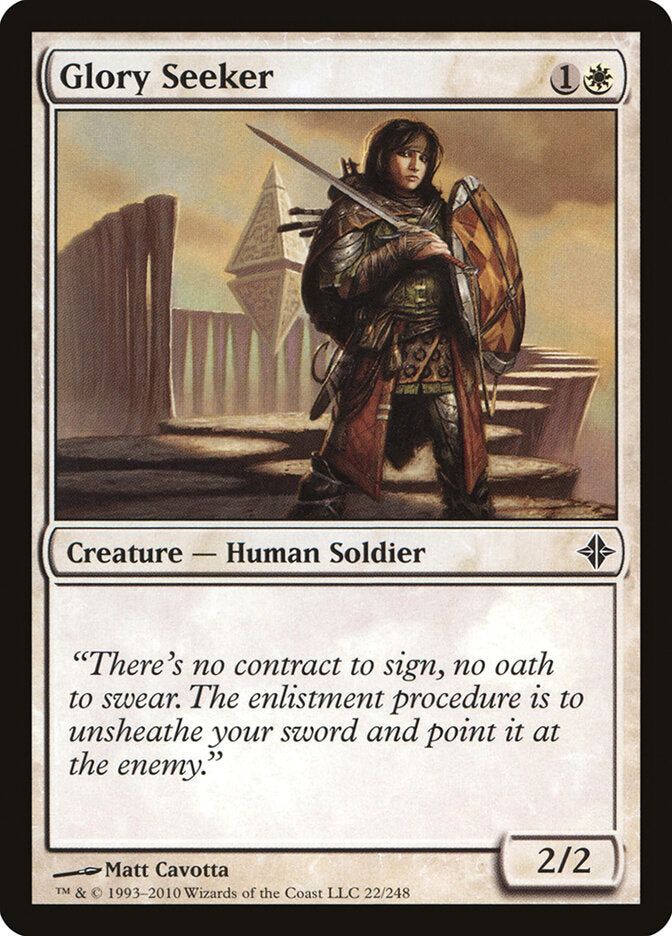 Glory Seeker 22 - Rise of the Eldrazi MTG card