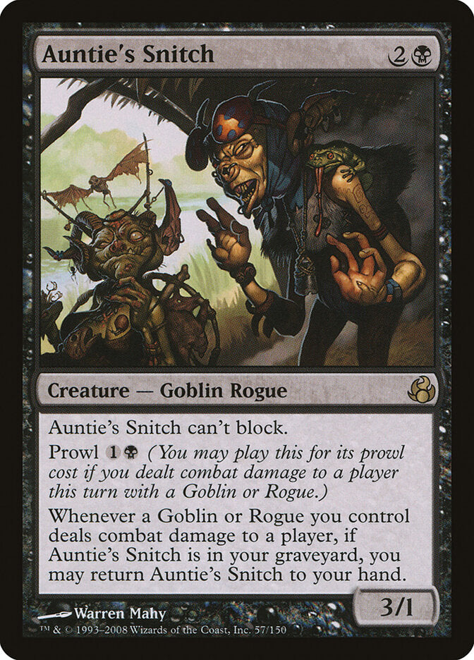 Auntie's Snitch 57 - Morningtide MTG card