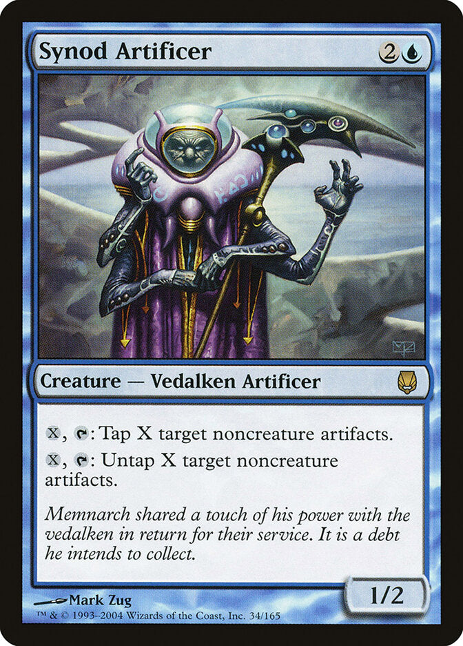 Synod Artificer 34 - Darksteel MTG card