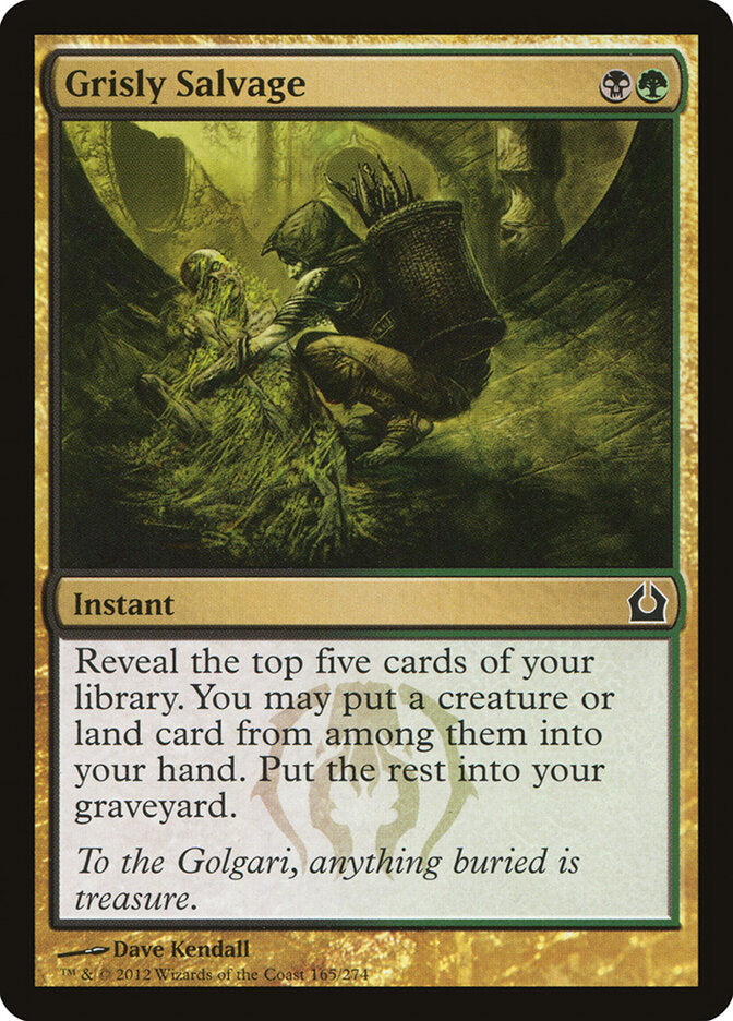 Grisly Salvage 165 - Return to Ravnica MTG card