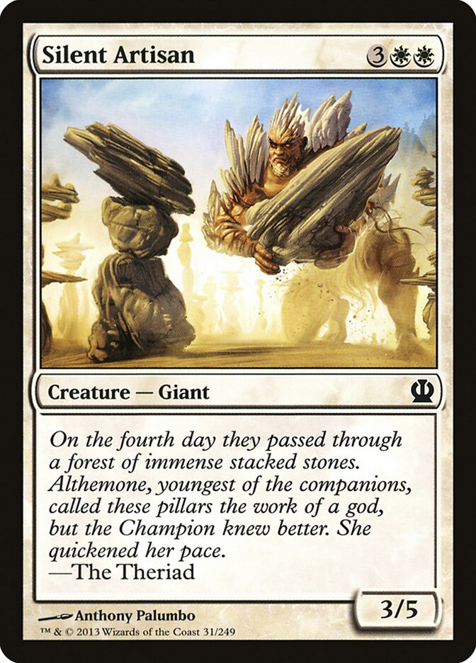 Silent Artisan 31 - Theros MTG card
