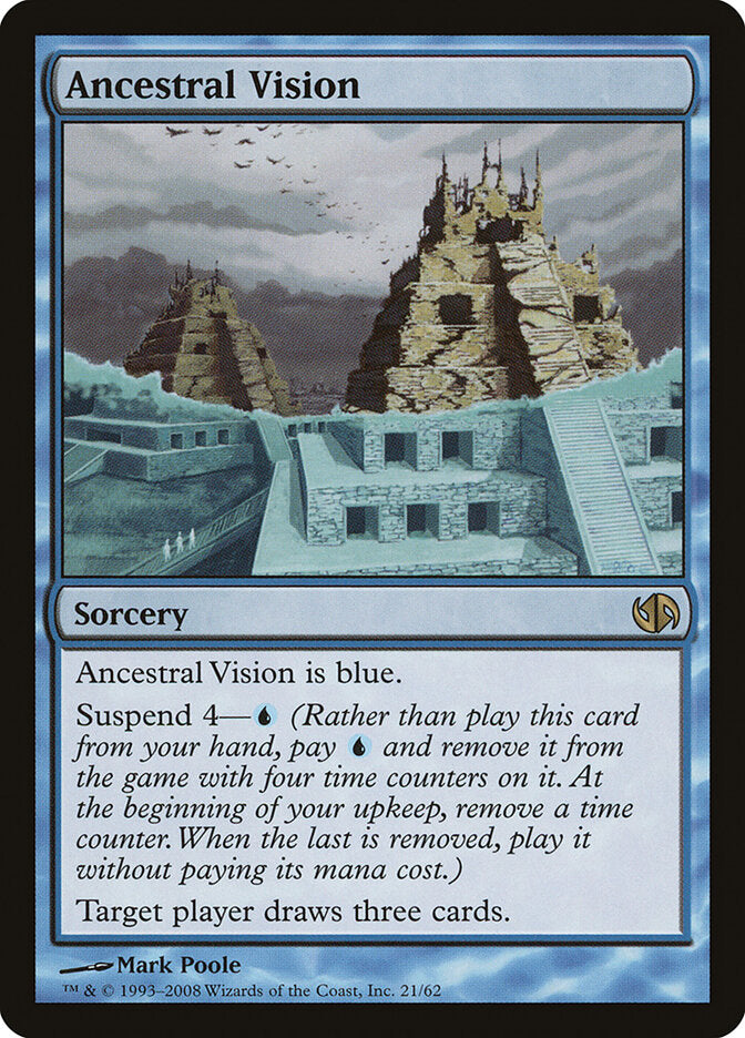 Ancestral Vision 21 - Duel Decks: Jace vs. Chandra MTG card