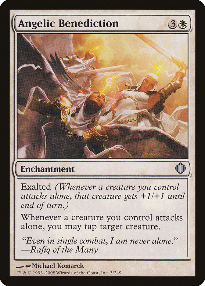 Angelic Benediction 3 - Shards of Alara MTG card