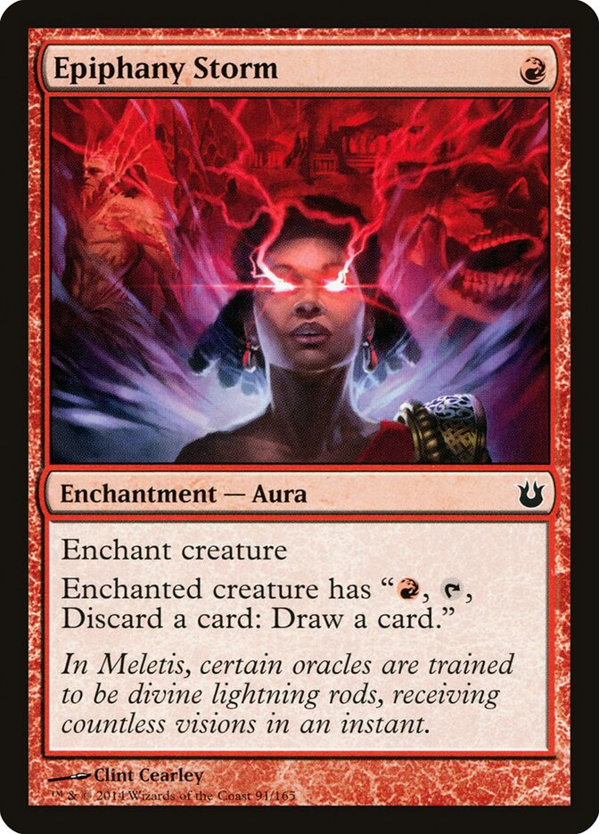Epiphany Storm 91 - Born of the Gods MTG card