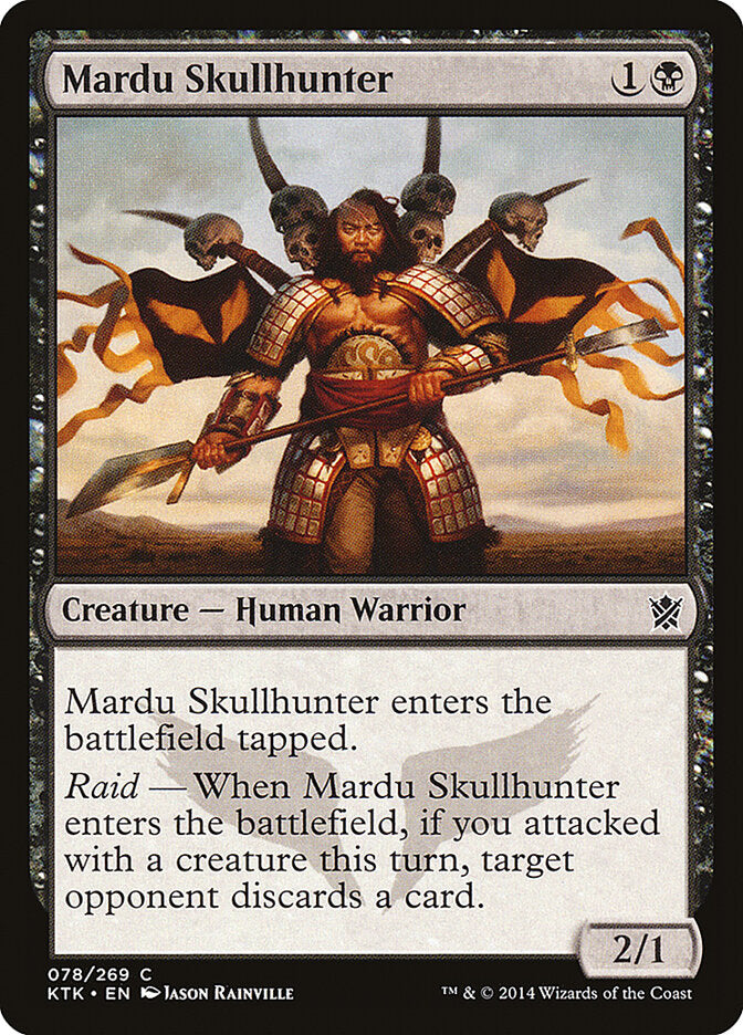 Mardu Skullhunter 78 - Khans of Tarkir MTG card