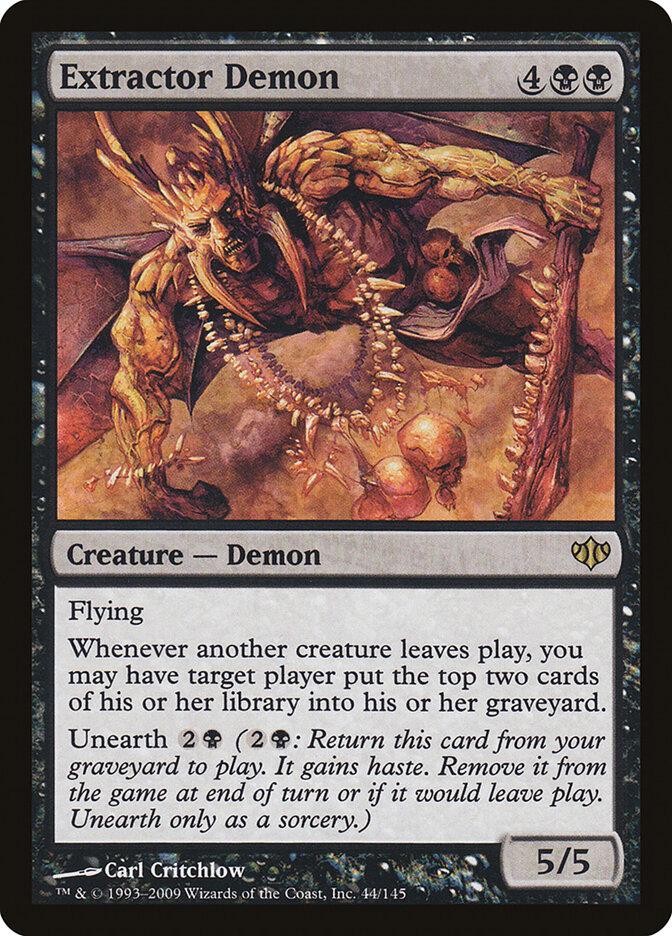 Extractor Demon 44 - Conflux MTG card