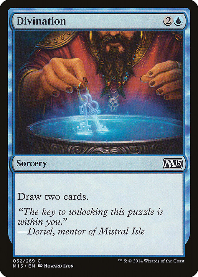 Divination 52 - Magic 2015 MTG card