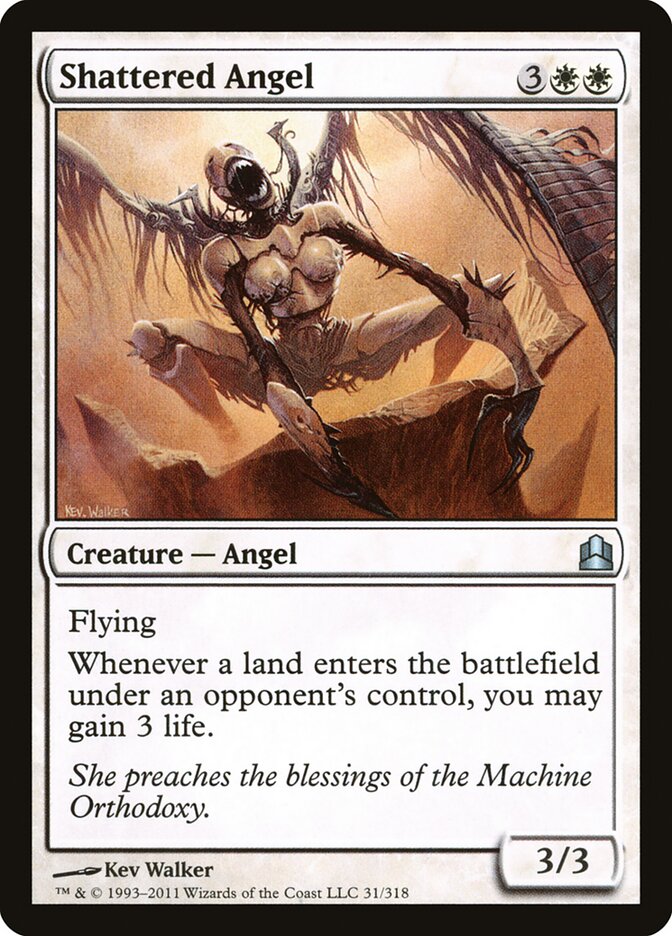 Shattered Angel 31 - Commander 2011 MTG card