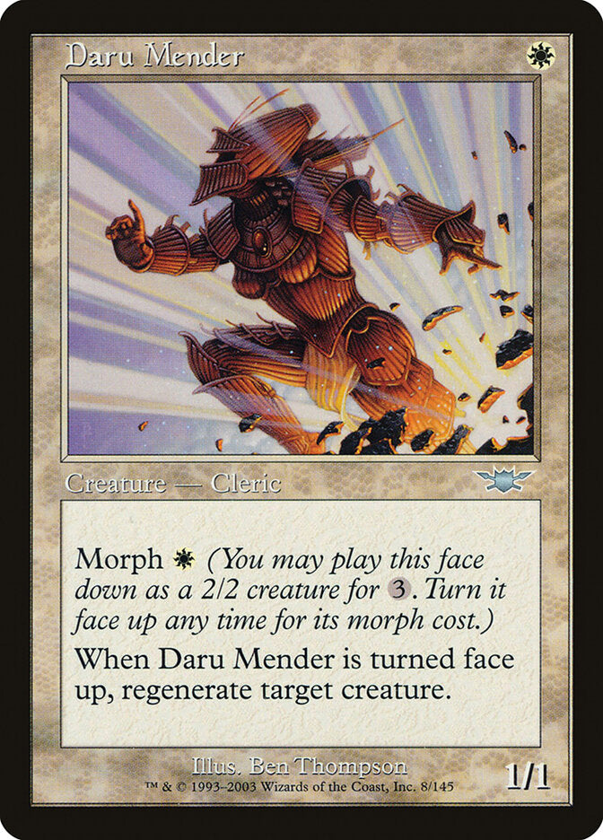 Daru Mender 8 - Legions MTG card