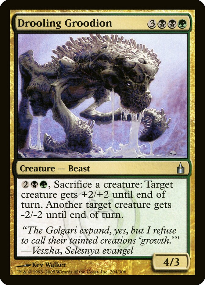 Drooling Groodion 204 - Ravnica: City of Guilds MTG card