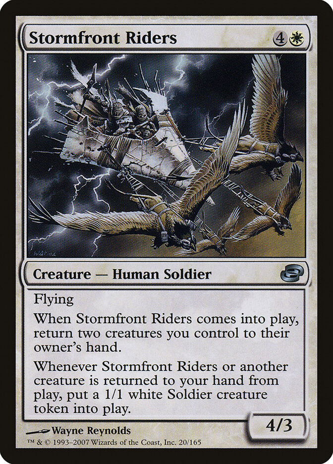 Stormfront Riders 20 - Planar Chaos MTG card