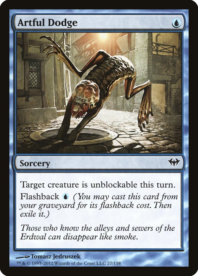 Artful Dodge 27 - Dark Ascension MTG card