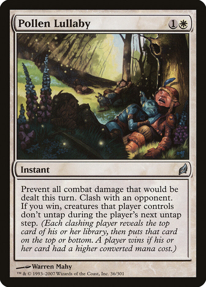 Pollen Lullaby 36 - Lorwyn MTG card