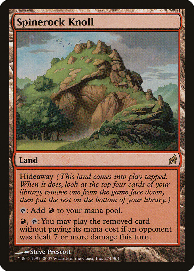 Spinerock Knoll 274 - Lorwyn MTG card