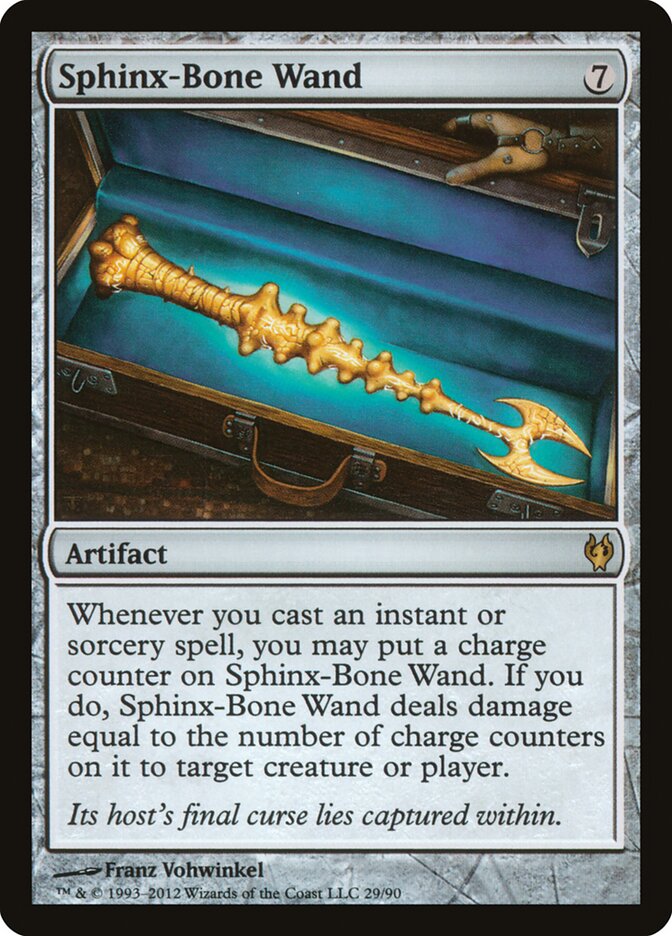 Sphinx-Bone Wand 29 - Duel Decks: Izzet vs. Golgari MTG card