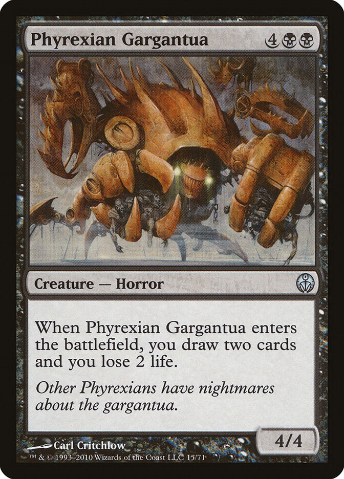 Phyrexian Gargantua 15 - Duel Decks: Phyrexia vs. the Coalition MTG card
