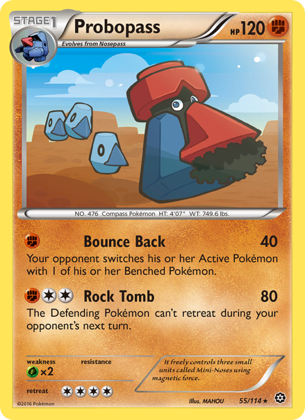 Probopass 55/114 - Steam Siege Pokemon card