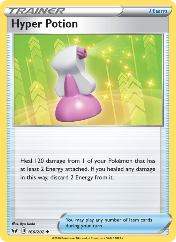 Hyper Potion 166/202 - Sword & Shield Pokemon card