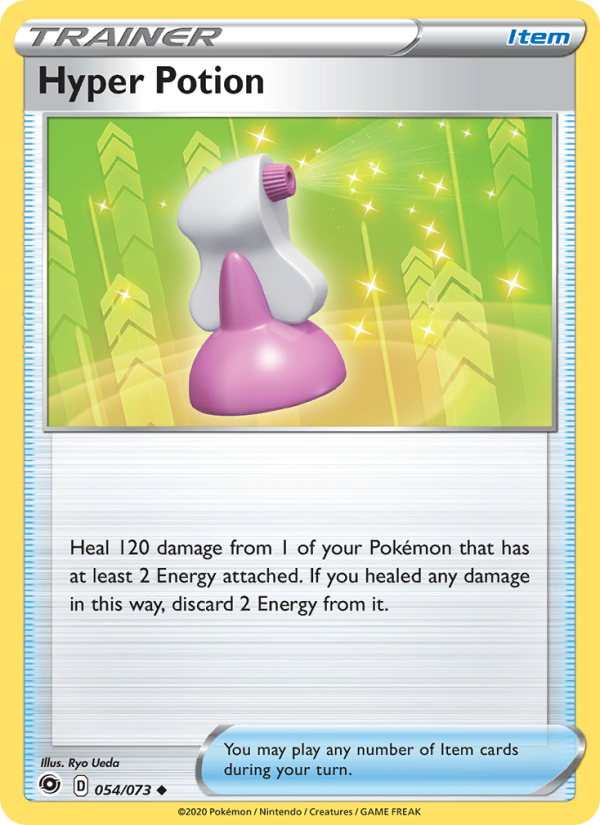Hyper Potion 54/73 - Champion's Path Pokemon card