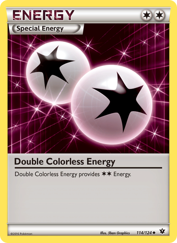 Double Colorless Energy 114/124 - Fates Collide Pokemon card