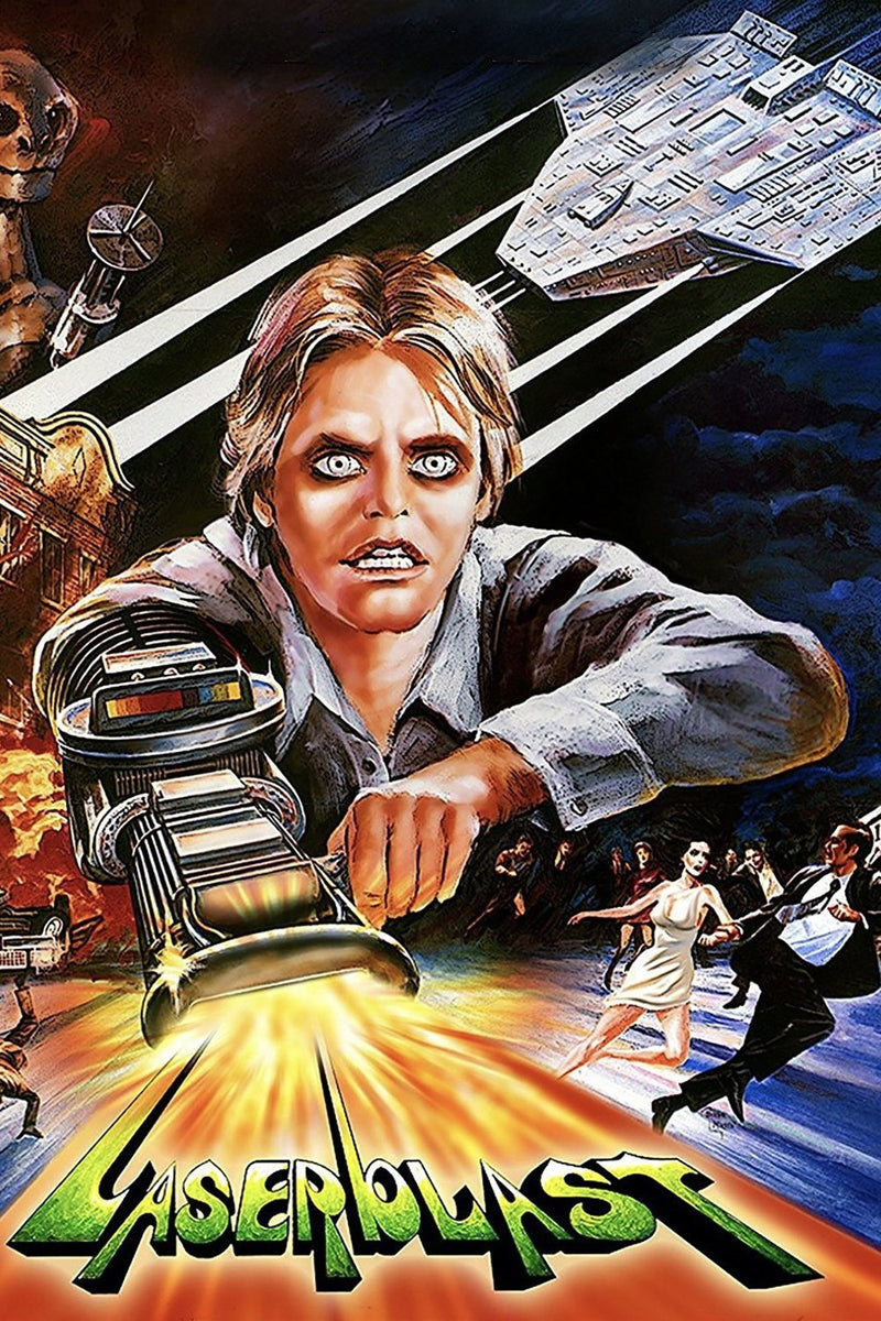 Laserblast Blu-ray cover art