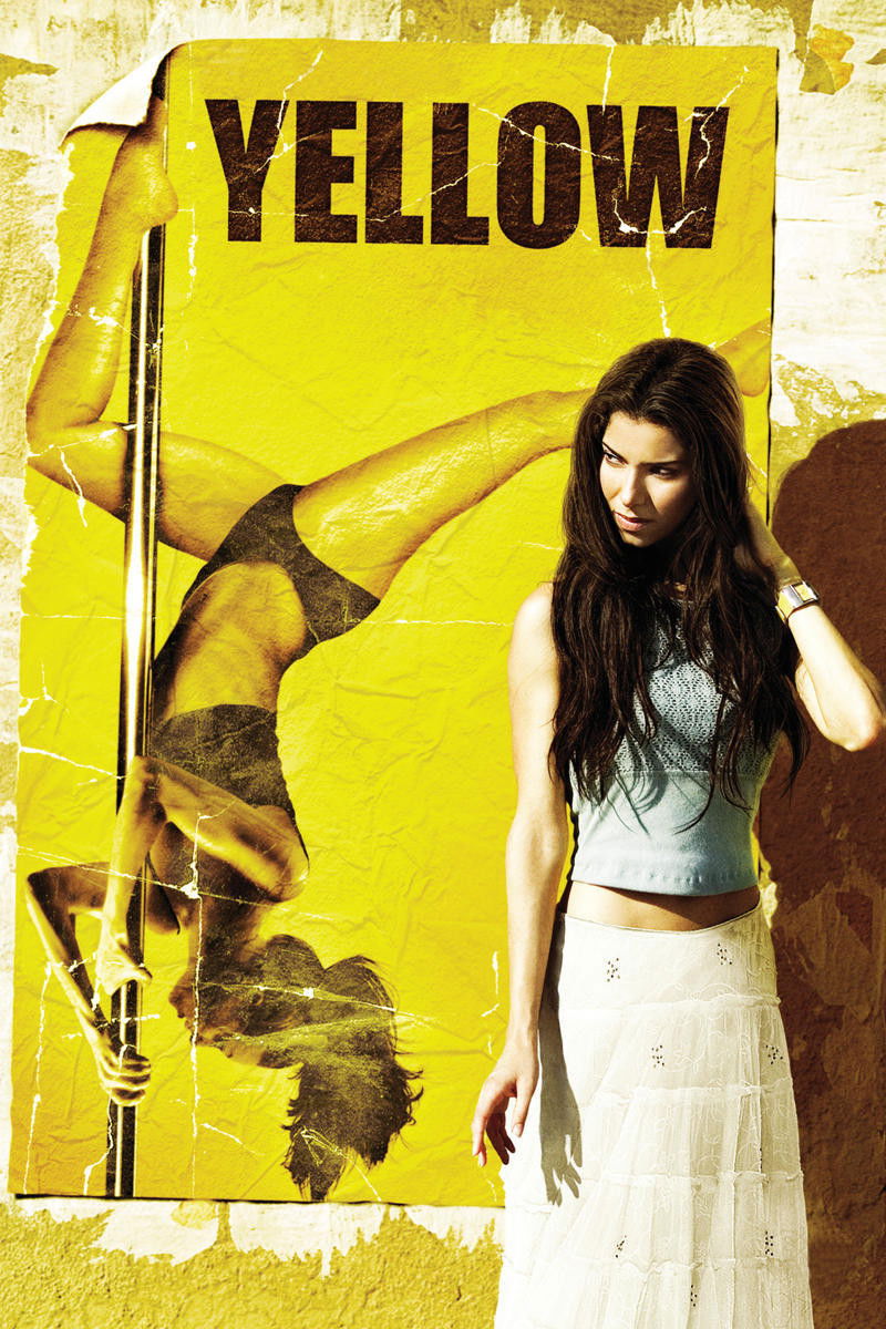 Yellow DVD cover art