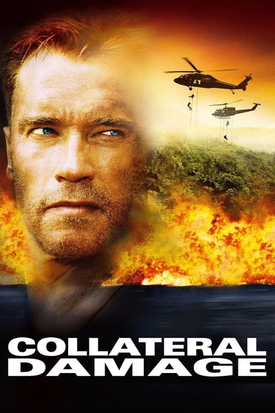Collateral Damage VHS cover art
