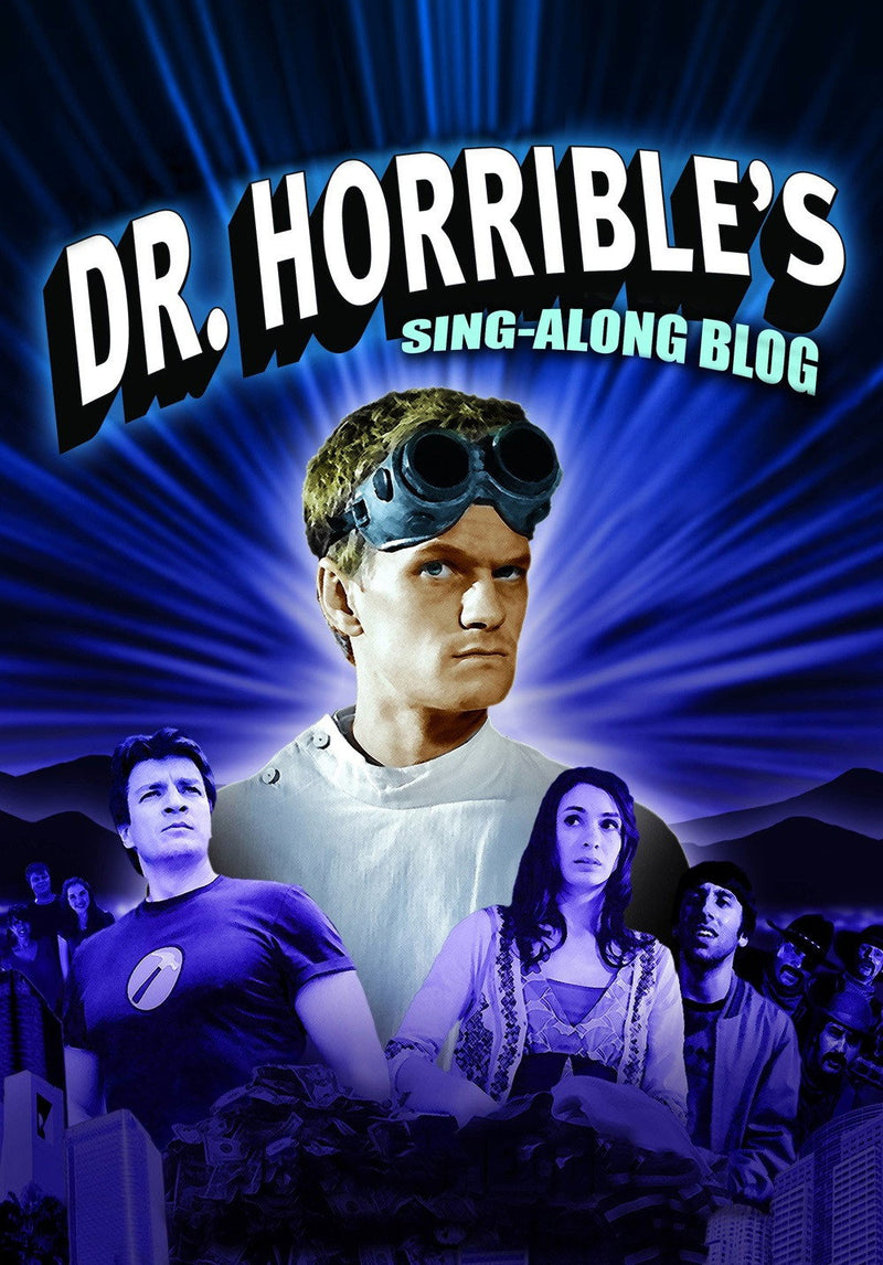 Dr. Horrible's Sing-Along Blog Blu-ray cover art